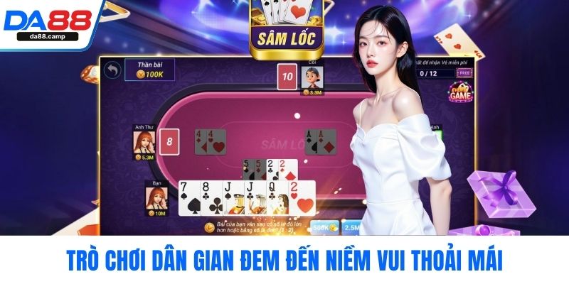 Trò chơi dân gian đem đến niềm vui thoải mái